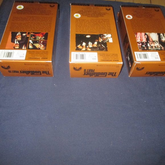 The Godfather Collection Parts 1-3 (VHS, 1992, 6-Tape Set) - Picture 6 of 9